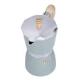 thumbnail image 3 of Stovetop Moka Pot, Coffee Maker 300ML Ergonomic Handle Design  For Home For Office Cyan Blue, 3 of 8
