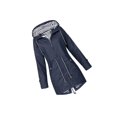 thumbnail image 1 of Sweat à Capuche Femme Veste Imperméable Imperméable Outwear hoodies Femme Vert L, 1 of 4