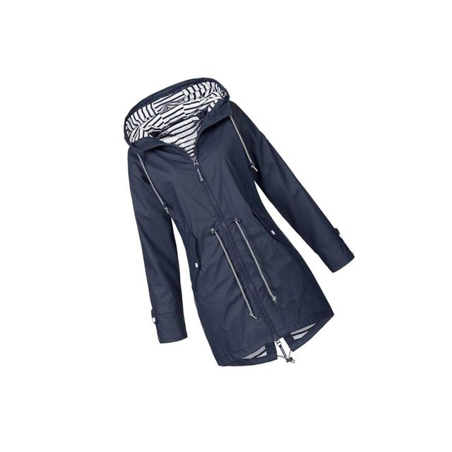 Sweat à Capuche Femme Veste Imperméable Imperméable Outwear hoodies Femme Vert L