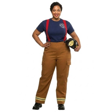 Fire Captain Déguisement Grande Taille pour Femmes
