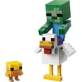 thumbnail image 4 of LEGO Minecraft Le Poulet chevauché, Jouet de construction décoratif 21582, 4 of 9