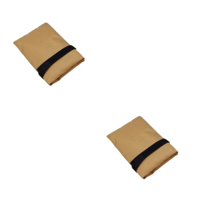 ZheElen Frost Protection Outdoor Cozy Cover Waterproof And Dustproof Easy To Polyester Thickened Outdoor Cover san yellow 2Set