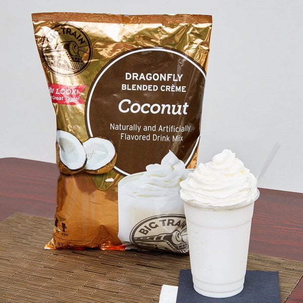 Big Train 3,5 lb Dragonfly Mélange pour Frappé Crème Mélangée à la Noix de Coco