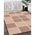 thumbnail image 3 of Ahgly Company Tapis d'Intérieur Lavable à la Machine, Carré, Transitionnel, Orange Lever de Soleil, Tapis de Zone, 5 Pieds Carré, 3 of 7