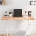 thumbnail image 1 of vidaXL Table Top Light Brown 100x40x(2-4)cm Treated Solid Wood Live Edge, 1 of 5