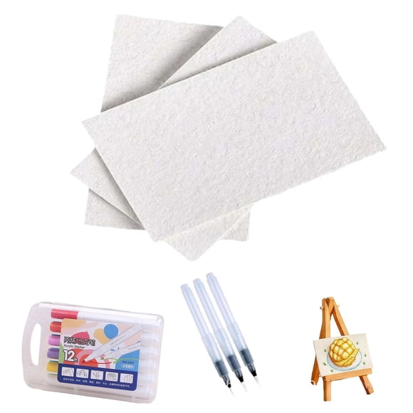 mmirethe 3D Art With Magics Foam Texture Painting Kit DIY Magics Foam Texture A