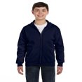 thumbnail image 1 of ComfortBlend Boy's EcoSmart Full-Zip Hoodie Sweatshirt, Style P480, 1 of 1