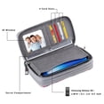 thumbnail image 4 of Womens Double Zipper Wallet Clutch Purse Cellphone Long Wallet with Removable Wristlet, 4 of 6