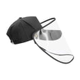 thumbnail image 1 of braveheart Casquette de Baseball Unisexe de Protection du Visage avec Visière Transparente Détachable, Bouclier, Casquette de Protection du Visage, 1 of 9