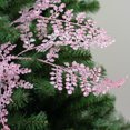 thumbnail image 3 of Northlight 33" Pink Glitter Fern Artificial Christmas Spray, 3 of 3