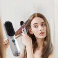 thumbnail image 1 of EGNMCR Wireless Hair Straightener Brush Upgraded Portable Hair Straightener Brush For Women With Travel Size In 1 Wireless Hair Straight Comb USB Rechargeable Straightener Brush, 1 of 9