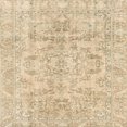 thumbnail image 1 of Ahgly Company Indoor Square Abstract Brown Gold Abstract Area Rugs, 5' Square, 1 of 6