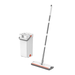 Huanglei Mop And Bucket Set 360° Rotatable Flat Mop For Floor Cleaning Wall Mop Cleaner With 52