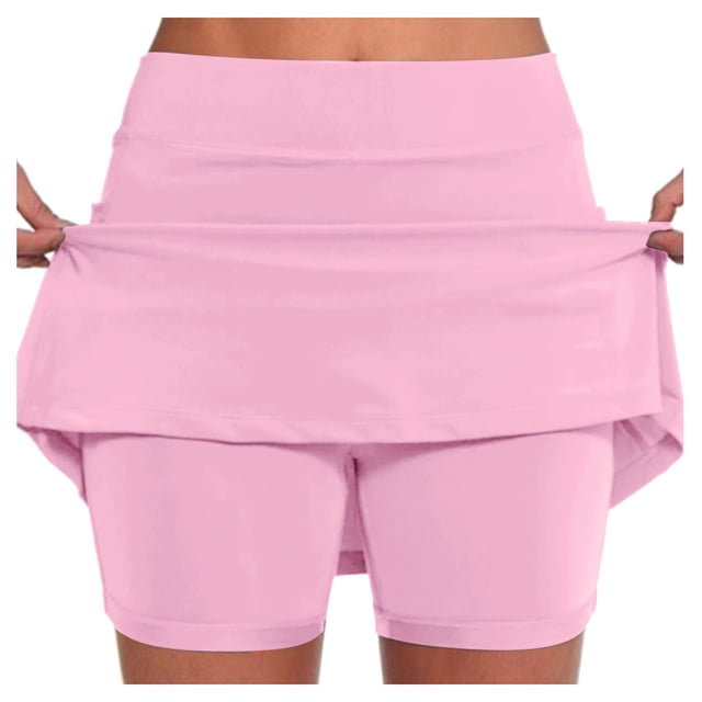 Jupe de Tennis Décontractée pour Femmes avec Poche, Tenue Active pour Yoga, Sport, Performance, Style Jupe-Short