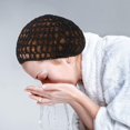 thumbnail image 3 of Hair Rope Holder for Hair Net and Sleeping Cap | Thick Line Hook Net Hat Border Bag for Hair Style and Convenience, 3 of 6