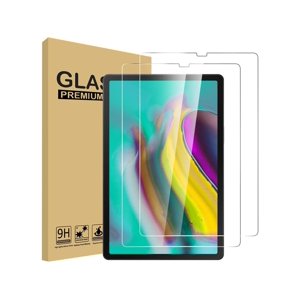 [2-Pack] Protecteur d'écran pour Galaxy Tab S6 10.5 2019 / Tabulaire S5e 10.5 de pouce 2019, Film protecteur d'écran en verre trempé, compatible S-Pen, résistant aux rayures