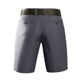 thumbnail image 3 of Styesk Shorts pour Hommes Couleur Unie Mode Décontractée Poches à Boutons, 3 of 5