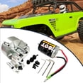 thumbnail image 2 of Xingzhi Transmission 60T Motor Metal Gear Box Set For 1/10 Axial SCX10 Improved Black 1Set, 2 of 6