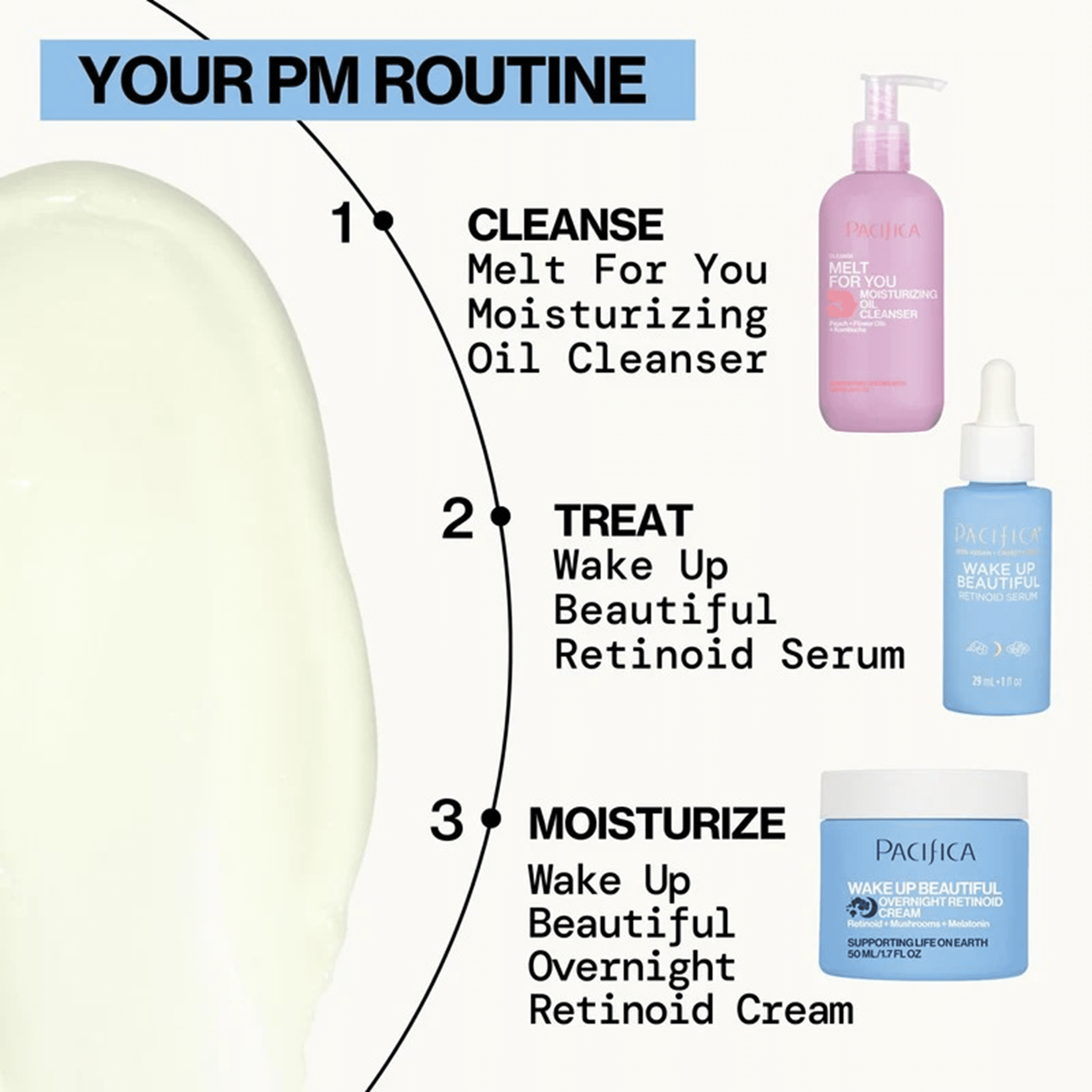 Pacifica - Réveil Radieux Crème Rétinoïde de Nuit