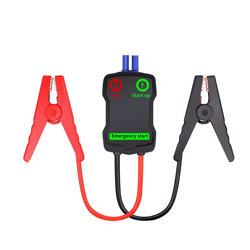 Amdohai Car Jumper Boosters Cable Clip Emergency Car Battery Intelligent Alligator Clamps Red-Black Clips for 12 V Jump Starter
