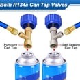thumbnail image 4 of R134a Can Tap Valve Core Remover,R134a Can Tap Kit Refrigerant Dispenser Valve Core Remover Long Lasting Metal Material for Coolant Recharging Car SUV, 4 of 7