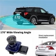 thumbnail image 2 of MesaSe Caméra Arrière à Haute Résolution pour Ford Explorer 2011-2015, Vision Nocturne Grand-Angle 170°, Installation Plug-And-Play Facile, 2 of 6