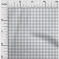 thumbnail image 1 of oneOone Viscose Chiffon Fabric Gingham Check Print Fabric BTY 42 Inch Wide, 1 of 4