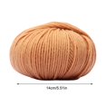 thumbnail image 2 of EGNMCR Wool Hand-woven Medium Coarse Scarf Hat Overcoat Wool Merinoss Wool Wool Cashmeres Yarn wools group, 2 of 5