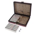 thumbnail image 4 of TISHITA Ensemble de Voyage Chinois Mahjong avec Étui, Mini pour Amusement Familial Taille Compacte, 4 of 8