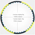 thumbnail image 4 of Magnetic Hula Hoop/Fitness Ring Removable Hula Hoop With Double Rows Magnetic Massage Beads Can Be A Fun Fat Burning, 4 of 4