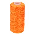 thumbnail image 1 of Unique Bargains Fil à Coudre en Cuir Ciré en Polyester Orange Foncé, 55 Yards, 1 of 6
