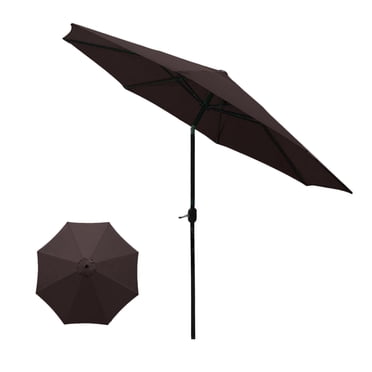 Parasols de Plage pour le Sable, Parasol de Plage pour le Sable, Parasol de Jardin Parasol d'Étal Extérieur Toile de Remplacement pour Parasol de Plage Diamètre 106 Pouces avec 8 Baleines, Parasol de Plage Portable