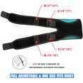 thumbnail image 4 of 2 Pack Patella Knee Strap, Rebomer Adjustable Knee Brace (3D Silicone Insert) for Men & Women, Knee Joint Pain Prevention & Relief & Patella Stabilizer Support for Running, Riding, Football, Hiking., 4 of 7