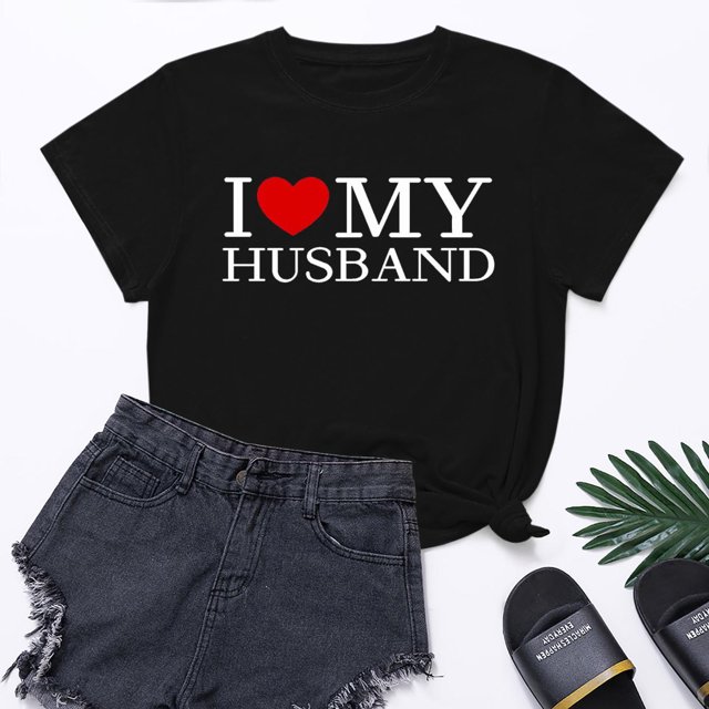 Meichang T-Shirts Graphiques pour Femmes T-Shirts de la Saint-Valentin Mignons Cœur T-Shirts Graphiques Décontractés Col Rond Manches Courtes Coupe Ample T-Shirts de Vacances Saint-Valentin
