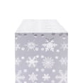 thumbnail image 2 of Chmadoxn Décorations de Noël, Ornements de Noël, Flocons de Neige Chemin de Table de Noël Tissu Velours Chaud Polyester Drapeau de Table Année Imprimé Fête de Noël Rassemblement Drapeau de Table Housses de tables, 2 of 6