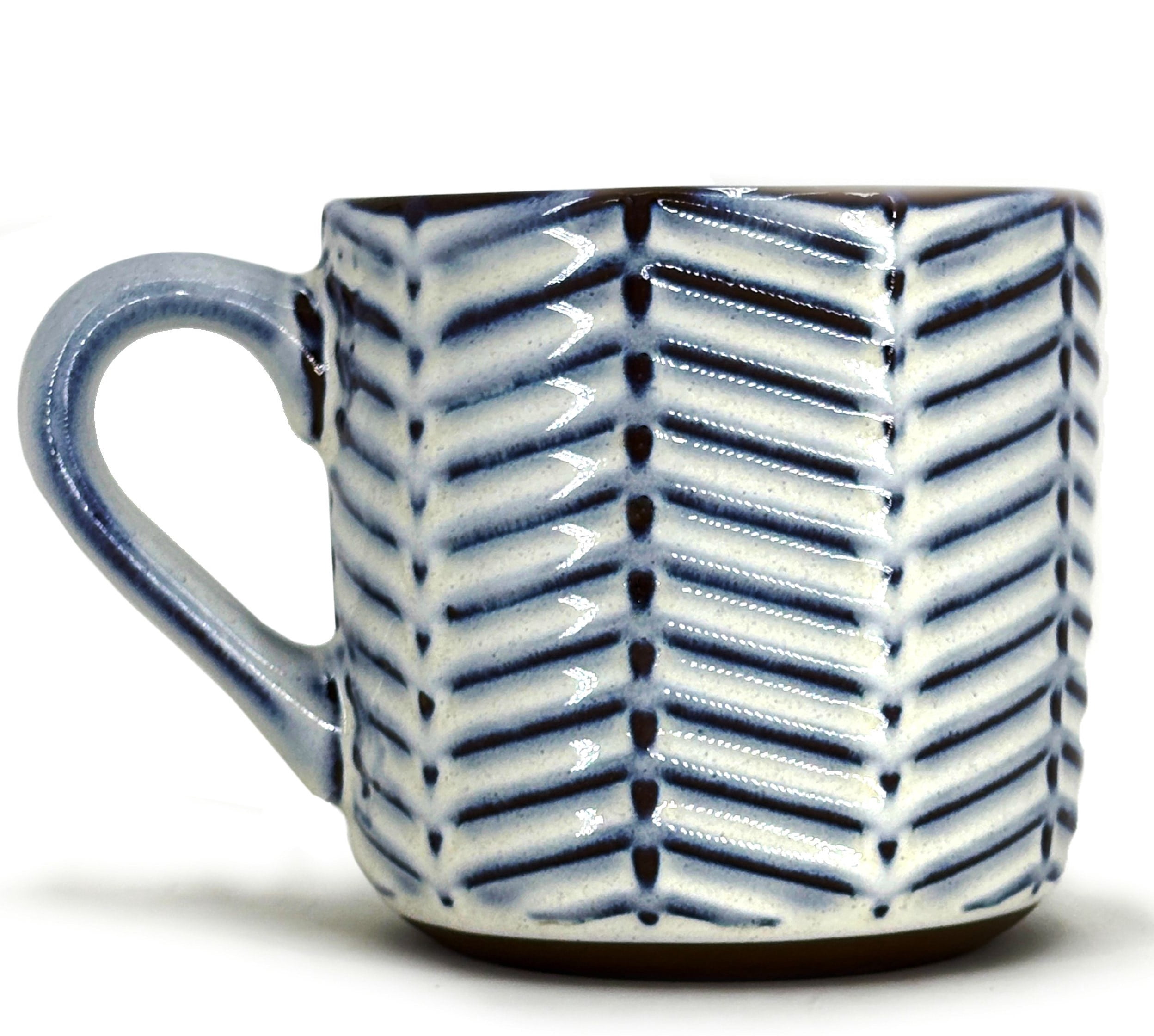Ma Maison Tasse Vent Hiver, 480ml, Bleu