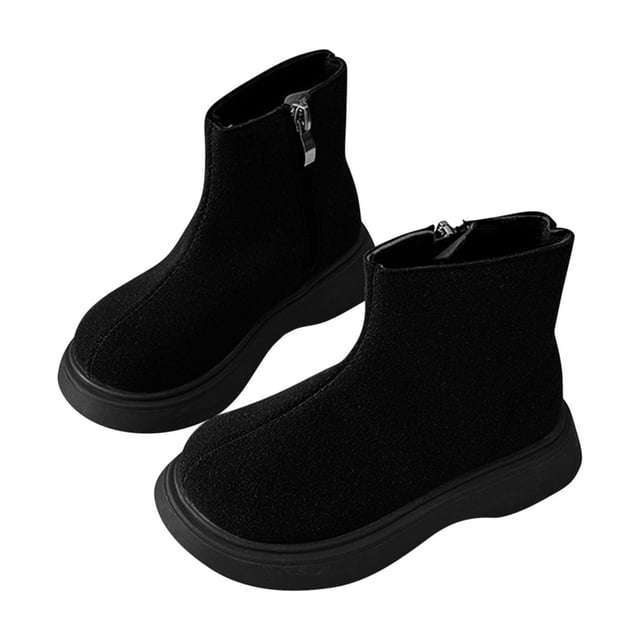 British Style Short Boots for Older Girls, Fashionable Fall Girls' Boots