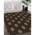 thumbnail image 3 of Ahgly Tapis Rectangulaire Lavable en Machine Rouge Brun, 2 Pieds x 3 Pieds, 3 of 7