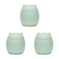 thumbnail image 2 of Baohd Large Capacity Ceramic Canisters Cute For Wide Application Sturdy And Durable Ceramics Cat Form Ceramic Tea Jars green 150ml 3Set, 2 of 6