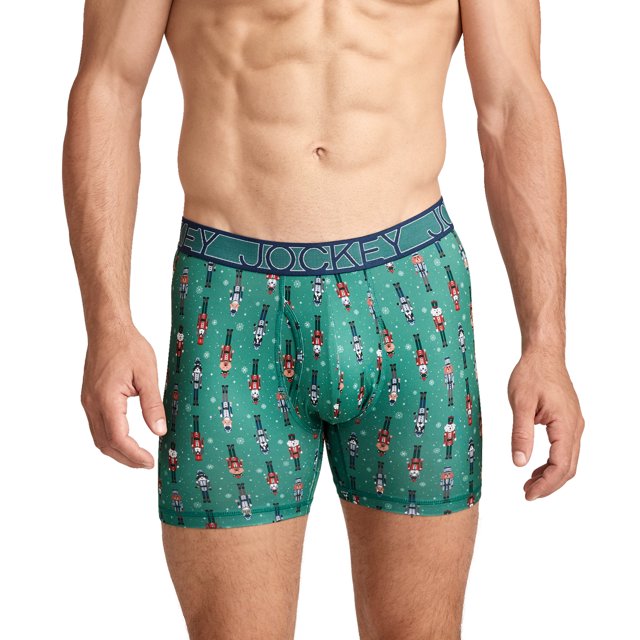 Jockey Caleçon Boxeur Actif en Microfibre pour Hommes 5 Po