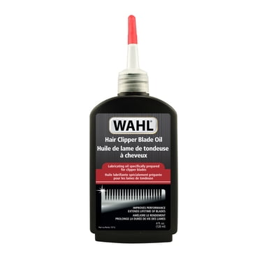 Wahl Huile professionnelle pour lames de tondeuse – 120ml, lubrifie, protège, prolonge la durée de vie – Modèle 53315