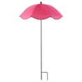 thumbnail image 1 of Large Garden Parasol for Potted Plants | Outdoor Sun & Rain Protection Umbrella with Stake | 47" Shade Canopy | Durable Metal Frame & Rubberized Cloth Cover, 1 of 5