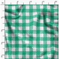 thumbnail image 2 of Soimoi Poly Georgette Fabric Gingham Check Fabric Prints by Yard 42 Inch Wide, 2 of 5