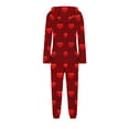 thumbnail image 5 of Pyjama pour Bébé Fille, Combinaison à Capuche à Manches Longues pour Chaleur Hivernale, 5 of 5