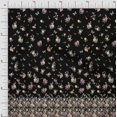 thumbnail image 1 of Soimoi Tissu Poly Georgette Imprimé Insectes & Anémone 1 Yard 52 Pouces de Large, 1 of 5