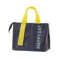 thumbnail image 2 of Lunch Sac à Étanche, Sacs à Lunch pour Femme, Sacs à Lunch pour Filles, Sac Boîte à Lunch Réutilisable, Sac Fourre-Tout à Lunch pour Femmes Travail, Bleu Marine, 2 of 6