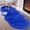 Blue #2, variant on Lisbinx 55In Extra Large Plush Bedroom Rug | Soft Velvet Fleece Carpet | Water Absorbent & Non-Slip Backing | Washable Modern Runner for Living Room & Bathroom