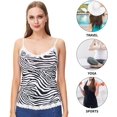 thumbnail image 2 of Charmo Women's Lace Camisole Adjustable Spaghetti Strap Tank Tops 2 Pack, 2 of 5