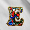 thumbnail image 4 of Christmas Letters Keychain 26 Letters Rhinestone Pendant, 4 of 8