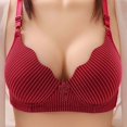 thumbnail image 2 of RKSTN Bras for Women Plus Size Full Coverage Non Padded Wireless Minimizer Bra Comfort and Double Support Underwear, 2 of 5